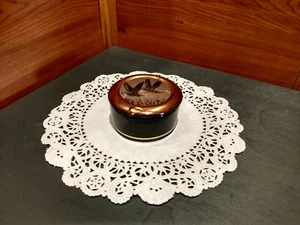 CAJA DE BARATIJAS DE PORCELANA DE COLECCIÓN ART OF CHOKIN ""WATERFOWL"" CON BORDE DORADO DE 24 K - Imagen 1 de 8