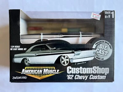 ERTL American Muscle Custom Shop '62 雪佛兰定制 1/24 比例压铸模型套件 — 第 1/3 张图片