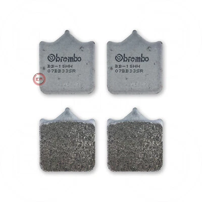 4 PASTIGLIE FRENO ANTERIORI BREMBO SINTERIZZATE 07BB33SR HUSQVARNA SMR 510 2009 Foto 1 de 4