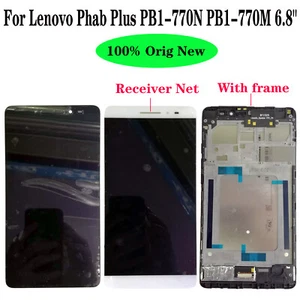 OEM 6.8" For Lenovo Phab Plus PB1-770N PB1-770M PB1-770 LCD Display Touch Screen - Zdjęcie 1 z 7