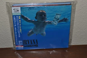 Nirvana Nevermind 2-CD Japanese SHM Audiophile SEALED Deluxe Edition w/Japan OBI - Picture 1 of 5