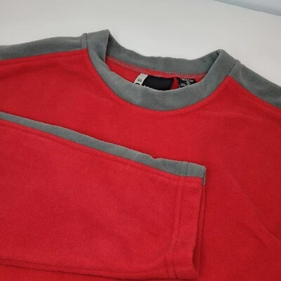 Pullover Marmot Reactor Crew, rojo/gris, nuevo con etiquetas, talla M Foto 1 de 4