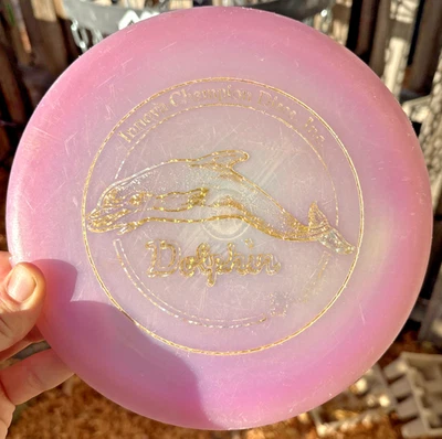 Innova DX Dolphin Translucent Ontario Patent # UV Changes To Purple Color Rare - Image 1 of 4
