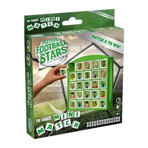 World Football Stars Green Top Trumps Mini Match - Picture 1 of 5