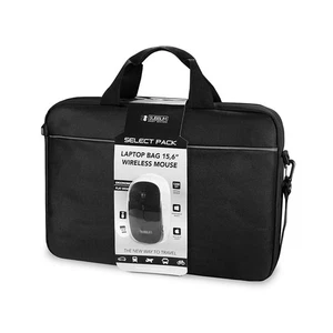 SUBBLIM Laptop Briefcase with Wireless Mouse, 15.6 Inches, with Trolley Strap, F - Afbeelding 1 van 5