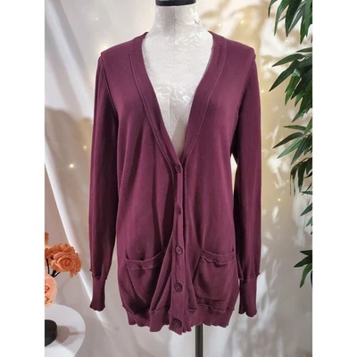 Cárdigan Suéter Calvin Klein Jeans Cuello en V Novio Talla XL Academia Preppy Foto 1 de 4