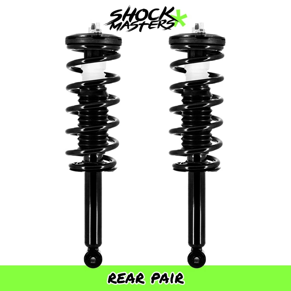Rear Pair Complete Struts & Coil Springs Kit for 1999-2002 Infiniti G20 Foto 1 de 4