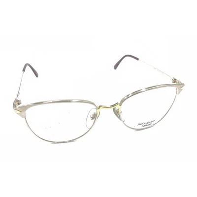 Yves Saint Laurent новый винтажный Egine золото очки оправы 54-18 135 Париж - Изображение 1 из 4