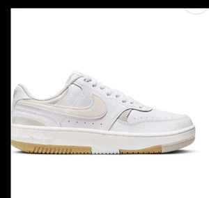 NIKE WOMEN'S GAMMA FORCE SHOES SNEAKER, WHITE/PHANTOM-LIGHT BONE 7 - Picture 1 of 11