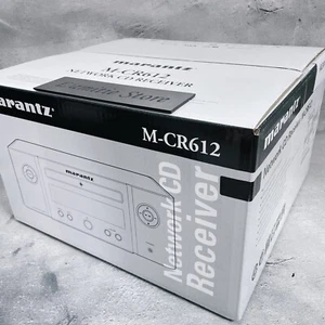 Marantz M-CR612 Compact Network CD Receiver JP Black MCR612 Digital 3.4kg Rare - Picture 1 of 17