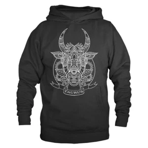Stier Sternzeichen Horoskop Astrologische Grafik Hoodie - Bild 1 von 7