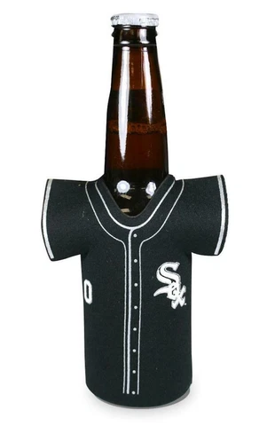 Chicago White Sox Jersey Bottle Coozie [NEW] Kaddy Holder Koozie Drink Cooler Cover