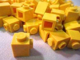Lego 1x1 Yellow Bricks with 1 Stud (30 pieces) #87087