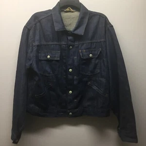60s JC Penney RanchCraft Penn Prest Light Weight Trucker Jean Jacket Womens Sz M - Picture 1 of 4