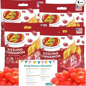 Sizzling Cinnamon Jelly Beans by Jelly Belly, 3.5oz - BRAND NEW 4x - Picture 1 of 1
