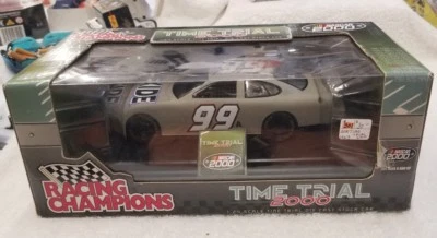 Coche de carreras Nascar Racing Champions contrarreloj 2000 #99 Jeff Burton escala 1/24 Foto 1 de 3