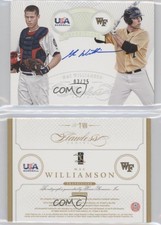 2016 Panini Flawless Transitions /25 Mac Williamson #T-MW Rookie Auto RC