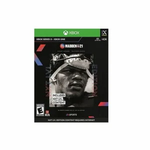 NEW XBX EA SPORTS MADDEN NFL 21 FOOTBALL 2021 NXT LVL EDITION XBOX SERIES X - Picture 1 of 1