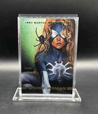 SPIDER-WOMAN 1993 Marvel Masterpieces #33 Tristan Schane art X-Men - Image 1 of 2