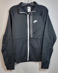 Nike Sportswear Tribute N98 Zip Track Jacket Men's Small Black DA0003-010 - Picture 1 of 21