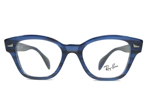 Ray-Ban Eyeglasses Frames RB0880 8053 Striped Blue Cat Eye Full Rim 49-19-145 - Bild 1 von 12