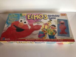 Sesame Street Elmo's Birthday Game (Milton Bradley) New Factory Sealed
