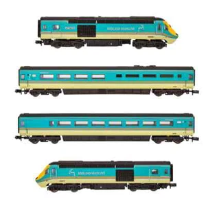 2D-019-015 Dapol N Gauge Class 43 HST Midland Mainline 43066 & 43077 - Picture 1 of 1