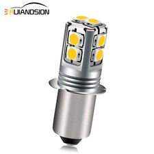 P13.5S PR2 3030 10 LED Flashlight Bulb Torch Lamp Nature White 4300K DC 6V-40V