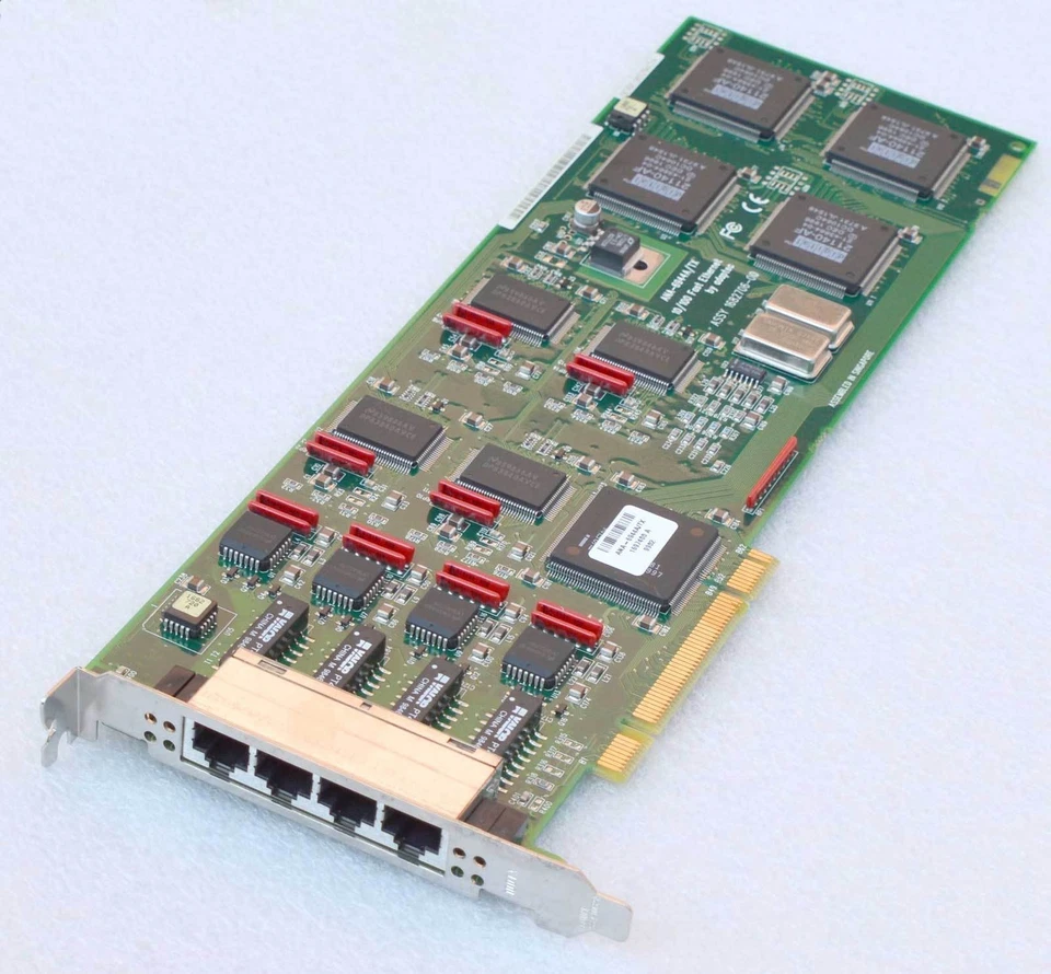 ADAPTEC QUAD NETZWERKKARTE ANA-6944ATX 10100MBIT 1682706-00 4-PORT 10/100 #E10 - Bild 1 von 1