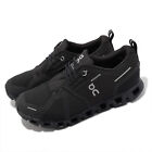 On Running Cloud 5 Waterproof All Black Grey Women Running Casual Shoes 5998838