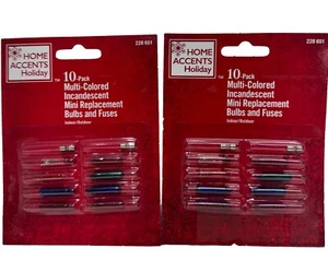 Home Accents Holiday Mini Lights / Fuses Fuses Multicolor 2.5V #228 651 2pack - Picture 1 of 2