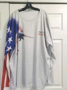 Camisa de Pesca Patriota Bones Outfitters Hombre (6XL-66" Pecho)×33" Larga. - Imagen 1 de 7