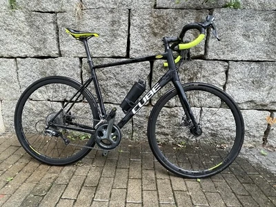 Cube Rennrad Cross 28 Zoll Alu Schwarz RH 60 CM - Bild 1 von 4