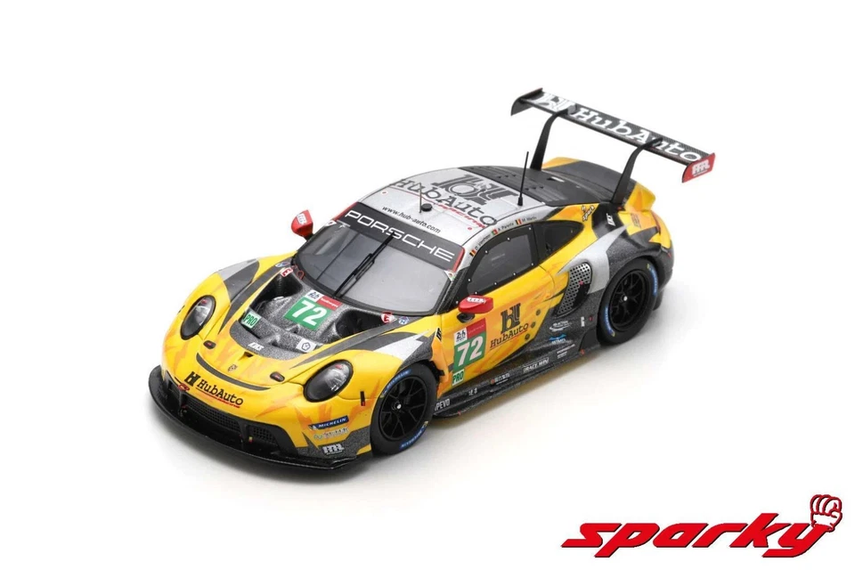 Spark 1/64 Porsche 911 RSR-19 #72 1st Hyperpole LMGTE Proclass Le Mans 2021 Y270 - Immagine 1 di 1