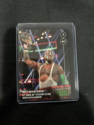 Rey Mysterio Defeats Samoa Joe 2018 Topps Now Card - Image 1 of 2