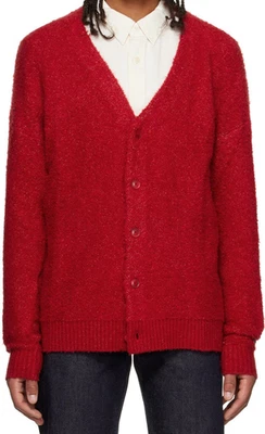 Cárdigan Levi's Coit Boxy Calce Relajado Para Hombre Pequeño S Rojo Rítmico Nuevo con Etiquetas $98 Foto 1 de 4