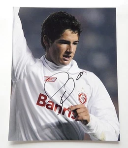 Foto firmada por Alexandre Pato 8x10 fútbol fútbol autógrafo automático - Imagen 1 de 2