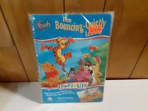 Winnie The Pooh The Bouncing-Quietly Lessons Comes To Life Book New In Package - Picture 1 of 2