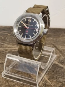 Vostok Komandirskie Amphibia automatic watch, 420741, built with new parts. - Picture 1 of 8