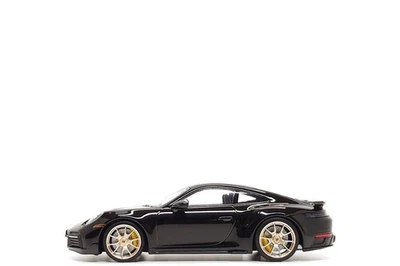 Minichamps 1:18 Porsche 911 Turbo S (992) Sport Design in Black - Image 1 of 4