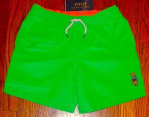 POLO RALPH LAUREN AUTHENTIC BOYS BRAND NEW ORIGINAL SWIM TRUNK SHORTS Sz 7, NWT - Picture 1 of 6