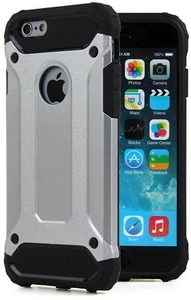 Heavy-Duty Shockproof Case Armor Guard Shield For iPhone 8 7 6 Plus SE 5S 5  - Picture 1 of 20