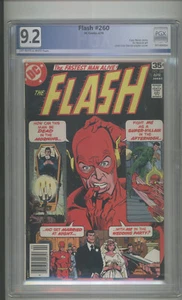 Flash 260 PGX 9.2 The Fastest Man Alive Cary Bates Story Joe Giella Art 1978 - Picture 1 of 2