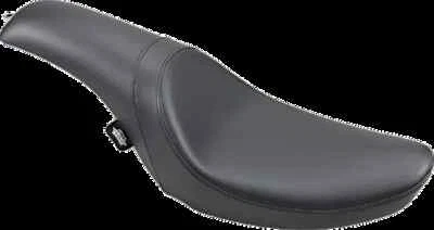 Гладкое сиденье Predator из черной кожи винил для Super Glide 71-84 неликвидный товар - Изображение 1 из 4
