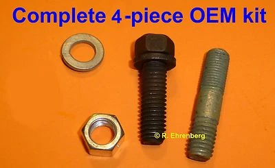 OEM Mopar Starter Mounting Hardware Dodge Plymouth Small-Block 340 360 318 273 - Image 1 of 3