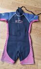 TWF Wetsuit Black/Red For Kids Size 6