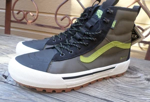 NEW Vans SK8 HI MTE 3 Gore-Tex Brown Black Waterproof Shoes Men's 13 - Picture 1 of 8
