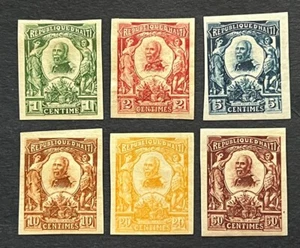 Travelstamps: Haiti Imperf Stamps Scott #96-101 President Pierre Alexis MOGH - Picture 1 of 5