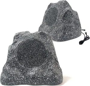 Herdio 6.5" Outdoor Rock Bluetooth Speakers Waterproof 400W Pool Garden Speakers - Picture 1 of 27