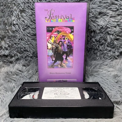 The Festival VHS Tape 1997 Up With People Cast B Dress Rehearsal Song Dance Rare - Image 1 of 4